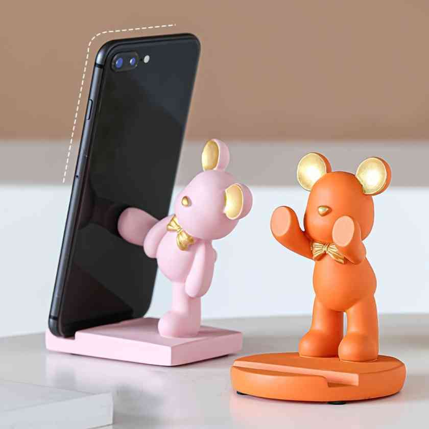 Merch Masters unique products phone teddy bear holder, kids and gifts.