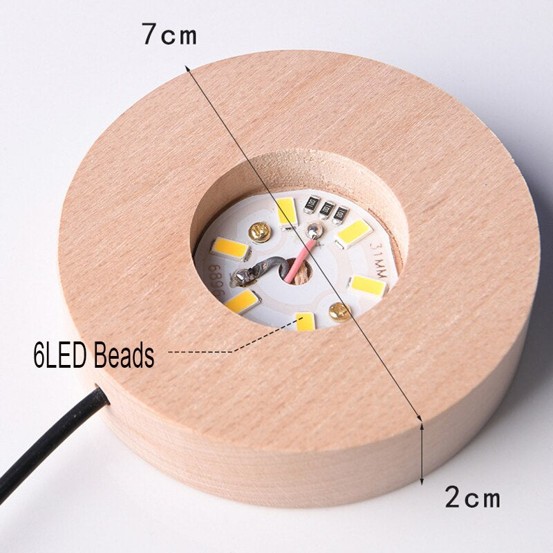 Crystal Ball 3D Laser Engraved Astronaut Planet Sun System Decorative Ball with LED Light Base Home Decor Ornament Kids Gift