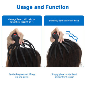 Electric Hair Stimulation Head Massager