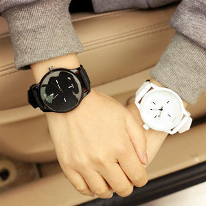 Soft Silicone Strap Jelly Quartz Watch