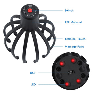 Electric Octopus Claw Scalp Massager Stress Relief