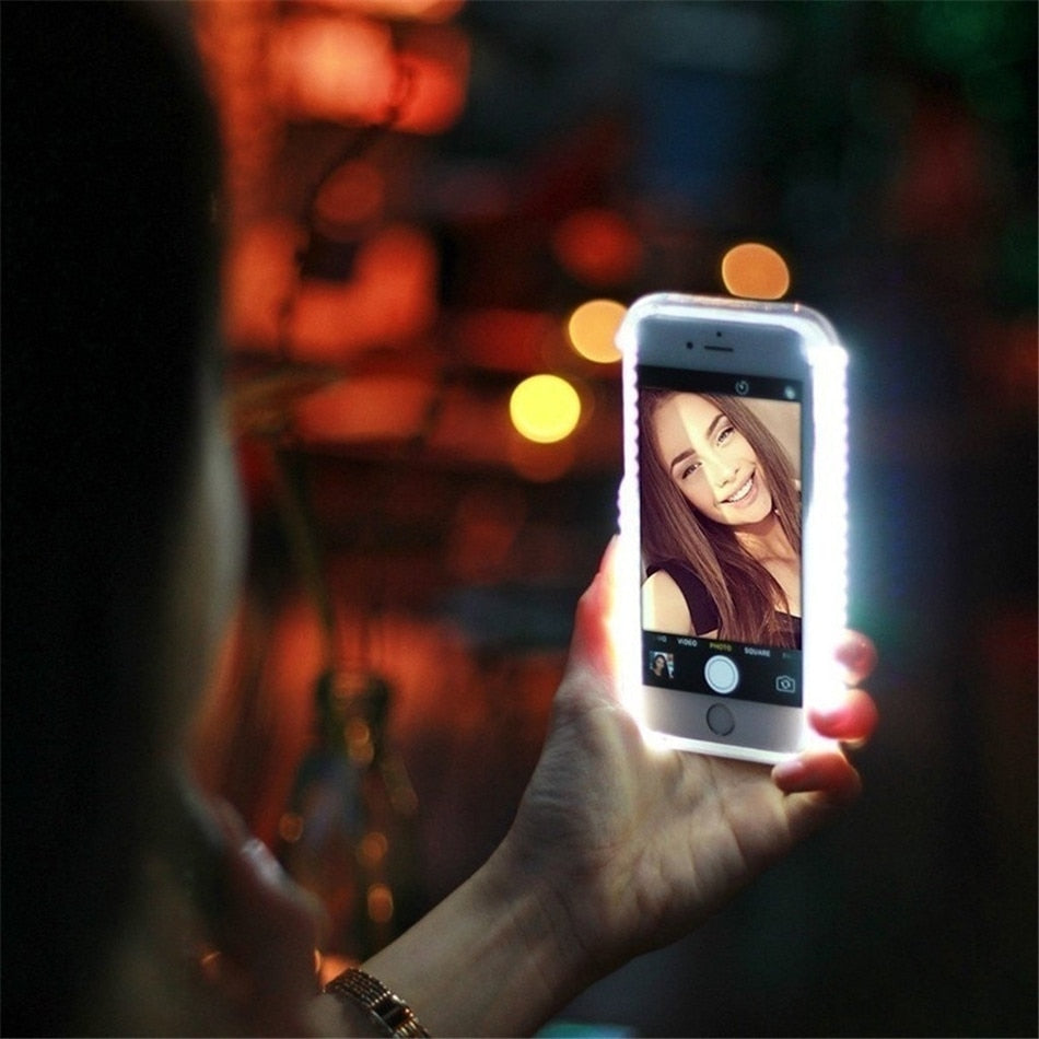 Luminous Smart Phone Selfie Light Case