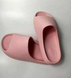 Pink Fashion Slippers For Women Solid Color Casual Home Slipper
