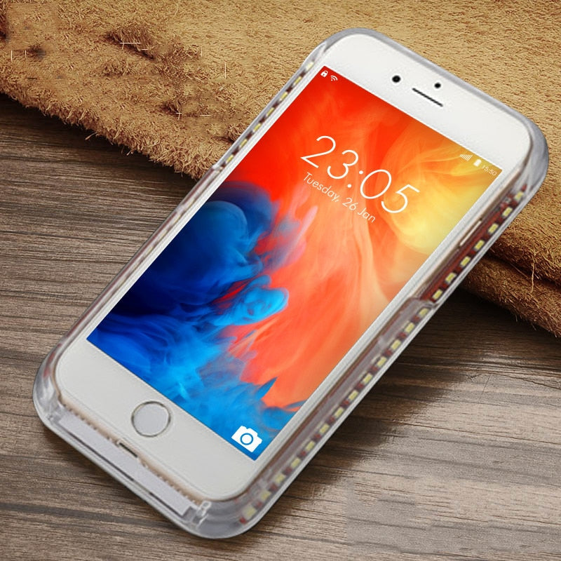 Luminous Smart Phone Selfie Light Case