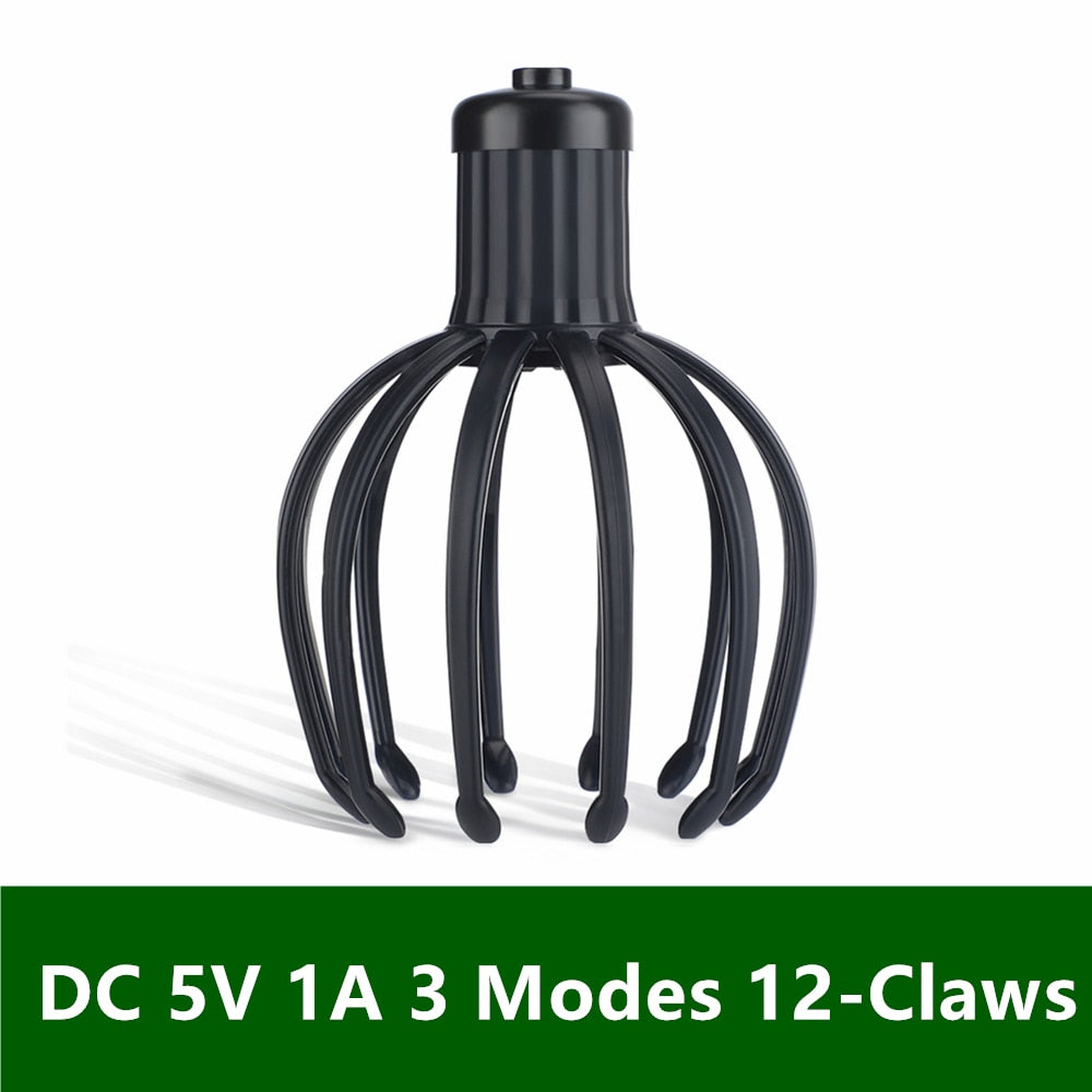 Electric Hair Stimulation Head Massager