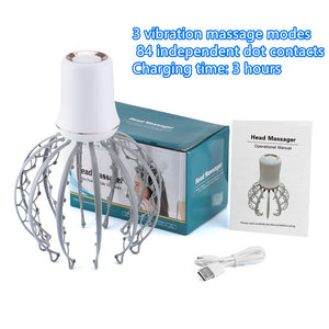 Electric Hair Stimulation Head Massager