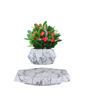 Nordic Modern Minimalist Maglev Marble Potted Plant