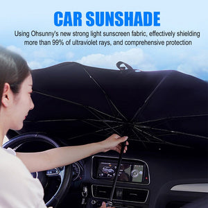 Foldable Car Windshield Sunshade Umbrella Auto Front Window Sun Shade Covers Heat Insulation UV Protection Parasol Accessories